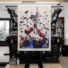 Load image into Gallery viewer, MATT GONDEK &#39;Die Die A.I.!&#39; (2024) RARE Offset Lithograph