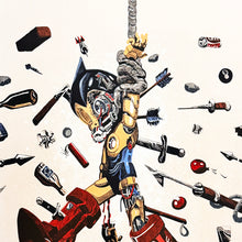 Load image into Gallery viewer, MATT GONDEK &#39;Die Die A.I.!&#39; (2024) RARE Offset Lithograph