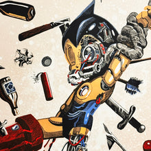 Load image into Gallery viewer, MATT GONDEK &#39;Die Die A.I.!&#39; (2024) RARE Offset Lithograph