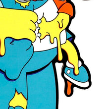 Load image into Gallery viewer, MATT GONDEK &#39;Nuclear Family&#39; (2018) &quot;The Simpsons&quot; Print on Wood Panel - Signari Gallery 