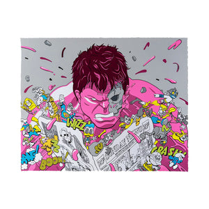 MATT GONDEK 'Pink Hulk' (2025) 12-Color Screen Print