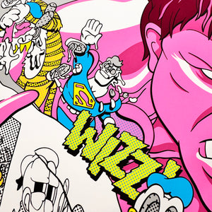 MATT GONDEK 'Pink Hulk' (2025) 12-Color Screen Print