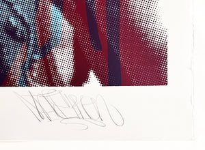 MATT SIREN x RUSSELL KING 'Valerie' (2014) Rare Screen Print - Signari Gallery 
