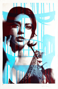 MATT SIREN x RUSSELL KING 'Valerie' (2014) Rare Screen Print - Signari Gallery 