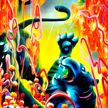 Load image into Gallery viewer, MICHAEL PAGE &#39;Odin&#39;s Protector&#39; (2012) Rare Hand-Embellished Giclée Print - Signari Gallery 