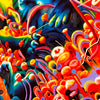 MICHAEL PAGE 'Odin's Protector' (2012) Rare Hand-Embellished Giclée Print - Signari Gallery 