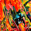 MICHAEL PAGE 'Odin's Protector' (2012) Rare Hand-Embellished Giclée Print - Signari Gallery 