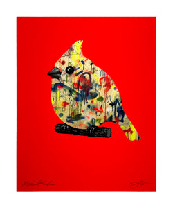 MICHAEL REEDER x MIKE MITCHELL 'Cardinal II' (2023) Arch. Pigment Print (#199) - Signari Gallery 