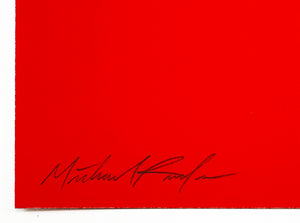 MICHAEL REEDER x MIKE MITCHELL 'Cardinal II' (2023) Arch. Pigment Print (#200) - Signari Gallery 