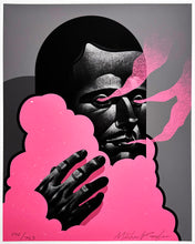 Load image into Gallery viewer, MICHAEL REEDER &#39;Cloud Diver&#39; (pink) Arch. Pigment Print (#546) - Signari Gallery 