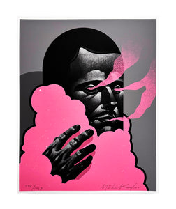 MICHAEL REEDER 'Cloud Diver' (pink) Arch. Pigment Print (#546) - Signari Gallery 