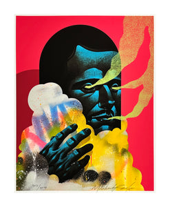 MICHAEL REEDER 'Cloud Diver' (spray) Arch. Pigment Print - Signari Gallery 