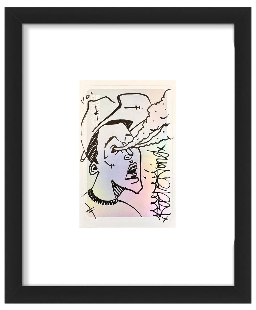 MICHAEL REEDER 'Dead Again Dude' (2025) Hand-Drawn/Signed Framed Sketch