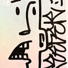 Load image into Gallery viewer, MICHAEL REEDER &#39;Face&#39; (2025) Hand-Drawn/Signed Framed Sketch