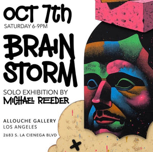 MICHAEL REEDER 'Manifest Musings' (2023) Gallery Show Lithograph - Signari Gallery 
