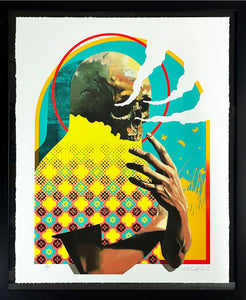MICHAEL REEDER 'Rotting as One' Custom Framed Silkscreen Print - Signari Gallery 