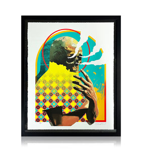 MICHAEL REEDER 'Rotting as One' Custom Framed Silkscreen Print - Signari Gallery 