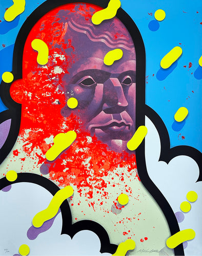 MICHAEL REEDER 'Sky High' (2021) 13-Color Screen Print - Signari Gallery 
