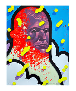 MICHAEL REEDER 'Sky High' (2021) 13-Color Screen Print - Signari Gallery 
