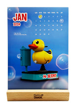Load image into Gallery viewer, MIGHTY JAXX &#39;2024 Calendar&#39; 6 Double-Sided Cards with Stand - Signari Gallery 