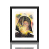 MIKE KRETZ 'Darth Vader' (2012) Framed Original Postcard