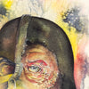 MIKE KRETZ 'Darth Vader' (2012) Framed Original Postcard