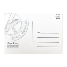Load image into Gallery viewer, MIKE KRETZ 'Darth Vader' (2012) Framed Original Postcard
