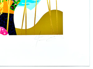 MISS BUGS 'Generated Rapunzel' (2024) 7-Color Silkscreen + Arch. Pigment Print