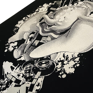 MISS BUGS 'When Dumbos Attack' (2020) Screen Print - Signari Gallery 