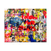 MR. BRAINWASH 'Never Give Up + Follow Your Dreams' (2011-2015) Hand-Signed Photo Framed w/ Rare Lithograph Poster