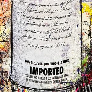 MR. BRAINWASH 'Absolut Spray Collage' (2011) Offset Lithograph Poster