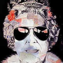 Load image into Gallery viewer, MR. BRAINWASH &#39;Aviator Queen Elizabeth&#39; (2012) Reproduction Offset Lithograph - Signari Gallery 