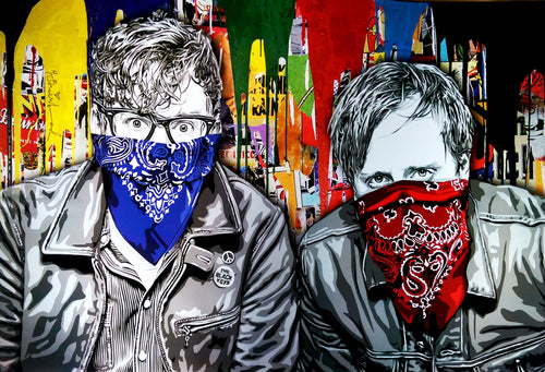 MR. BRAINWASH 'The Black Keys LA' (2012) Offset Lithograph Poster