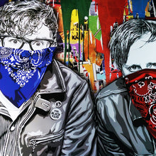 Load image into Gallery viewer, MR. BRAINWASH &#39;The Black Keys LA&#39; (2012) Offset Lithograph Poster
