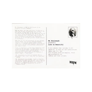 MR. BRAINWASH 'Campbell's Max Spray' (2009-10) Custom Framed Hand-Signed Card + Original Poster