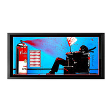 Load image into Gallery viewer, MR. BRAINWASH &#39;Campbell&#39;s Max Spray&#39; (2009-10) Custom Framed Hand-Signed Card + Original Poster