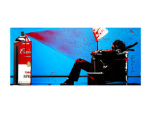 Load image into Gallery viewer, MR. BRAINWASH &#39;Campbell&#39;s Max Spray&#39; (2009-10) Custom Framed Hand-Signed Card + Original Poster