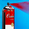 MR. BRAINWASH 'Campbell's Max Spray' (2009-10) Custom Framed Hand-Signed Card + Original Poster