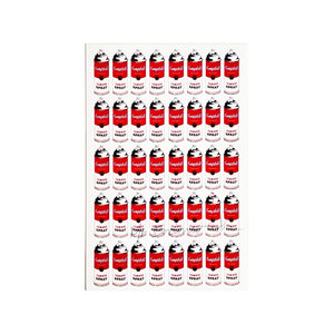 MR. BRAINWASH 'Campbell's Max Spray' (2009-10) Custom Framed Hand-Signed Card + Original Poster