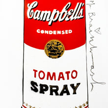Load image into Gallery viewer, MR. BRAINWASH &#39;Campbell&#39;s Spray Can&#39; (2008) Framed Photo Print