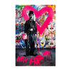 MR. BRAINWASH 'Charlie Chaplin in NY' (2010) "Icons" Original Show Poster - Signari Gallery 