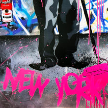 Load image into Gallery viewer, MR. BRAINWASH 'Charlie Chaplin in NY' (2010) "Icons" Original Show Poster - Signari Gallery 