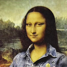 Load image into Gallery viewer, MR. BRAINWASH &#39;Denim Mona Lisa&#39; (2011) Hand-Signed Offset Poster