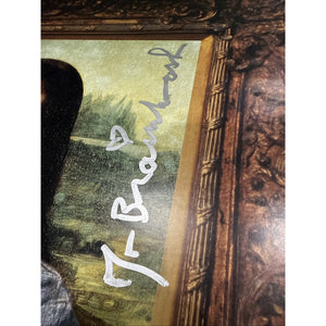 MR. BRAINWASH 'Denim Mona Lisa' (2011) Hand-Signed Offset Poster
