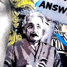 Load image into Gallery viewer, MR. BRAINWASH &#39;Einstein: Love is the Answer&#39; (2008) Offset Lithograph - Signari Gallery 