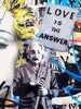 MR. BRAINWASH 'Einstein: Love is the Answer' (2008) Offset Lithograph - Signari Gallery 