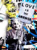 MR. BRAINWASH 'Einstein: Love is the Answer' (2008) Offset Lithograph