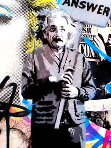 MR. BRAINWASH 'Einstein: Love is the Answer' (2008) Offset Lithograph