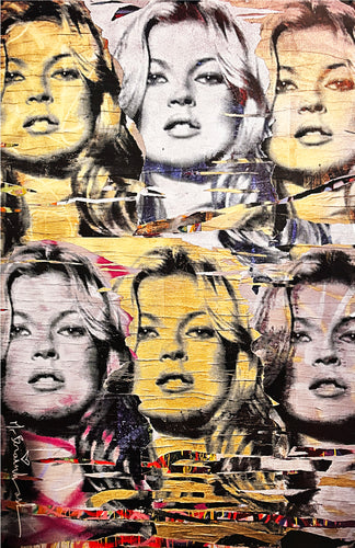 MR. BRAINWASH 'Kate Moss' (2008) Rare Offset Lithograph Poster