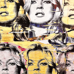 MR. BRAINWASH 'Kate Moss' (2008) Rare Offset Lithograph Poster